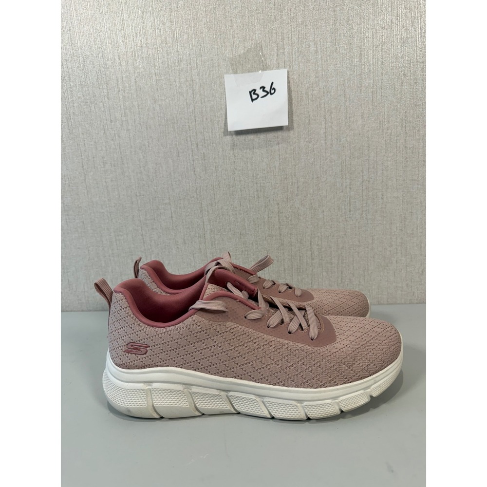Skechers Women's BOBS Sport‎ B Flex - Quick Pivot Sneaker Size 11 Blush Pink